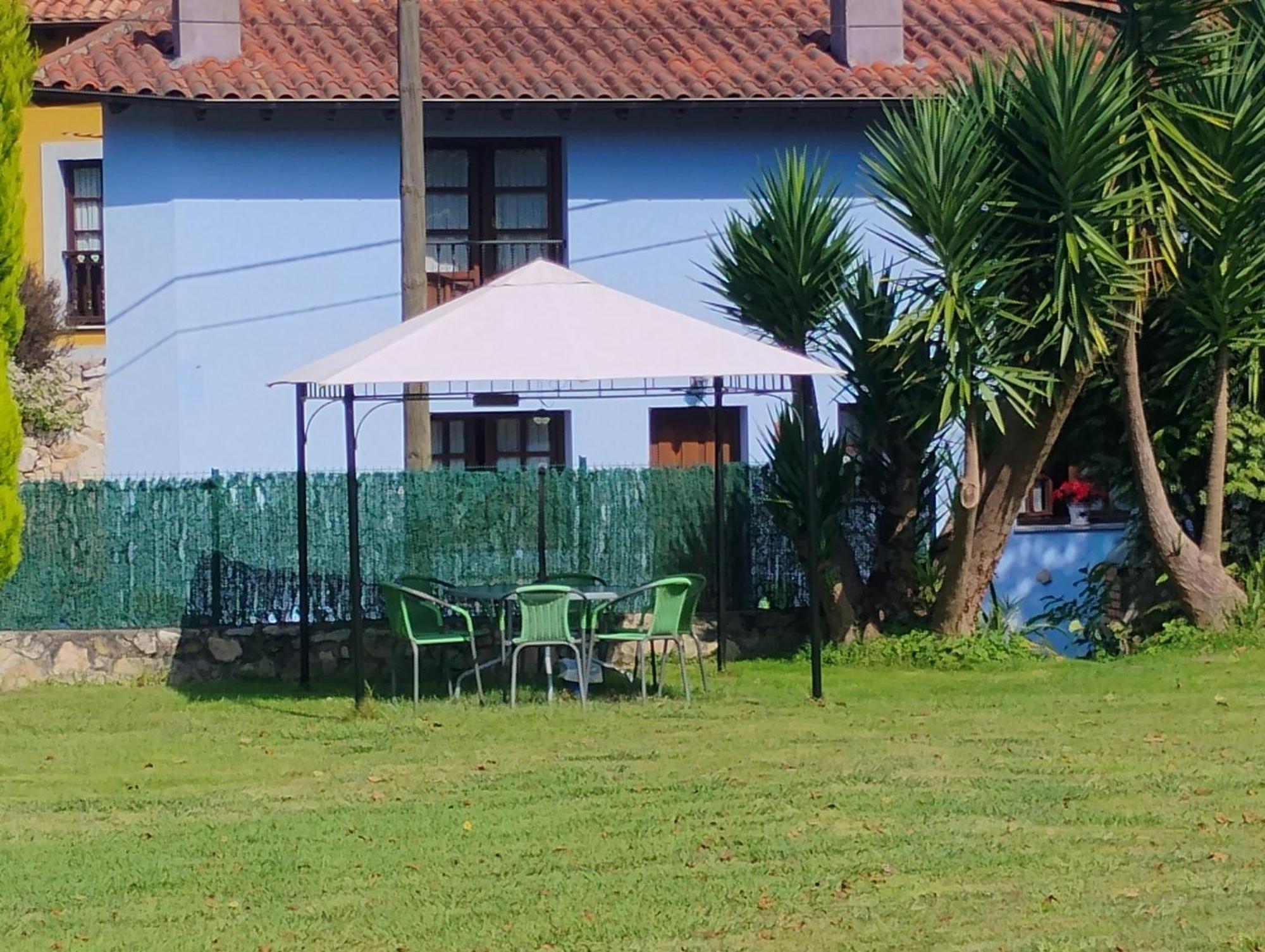 Casa Rural Casa Azul Villahormes Exteriör bild